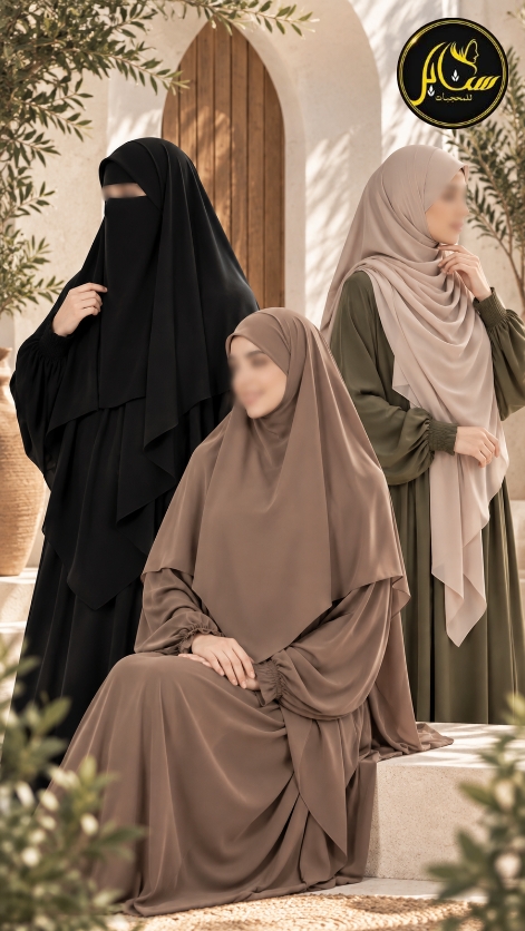 الخمار والطرح والنقاب